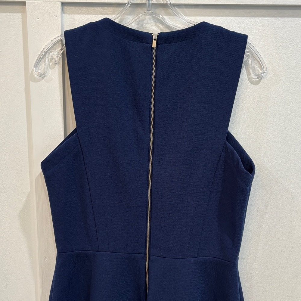 Banana Republic Elegant Navy Blue Sleeveless Dress - Picture 5 of 5